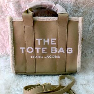 Marc Jacobs Tote Bag , Tan color , small , canvas